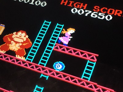 "Donkey Kong", 1983 (particolare), foto di Microsiervos. CC BY 2.0 via Flickr